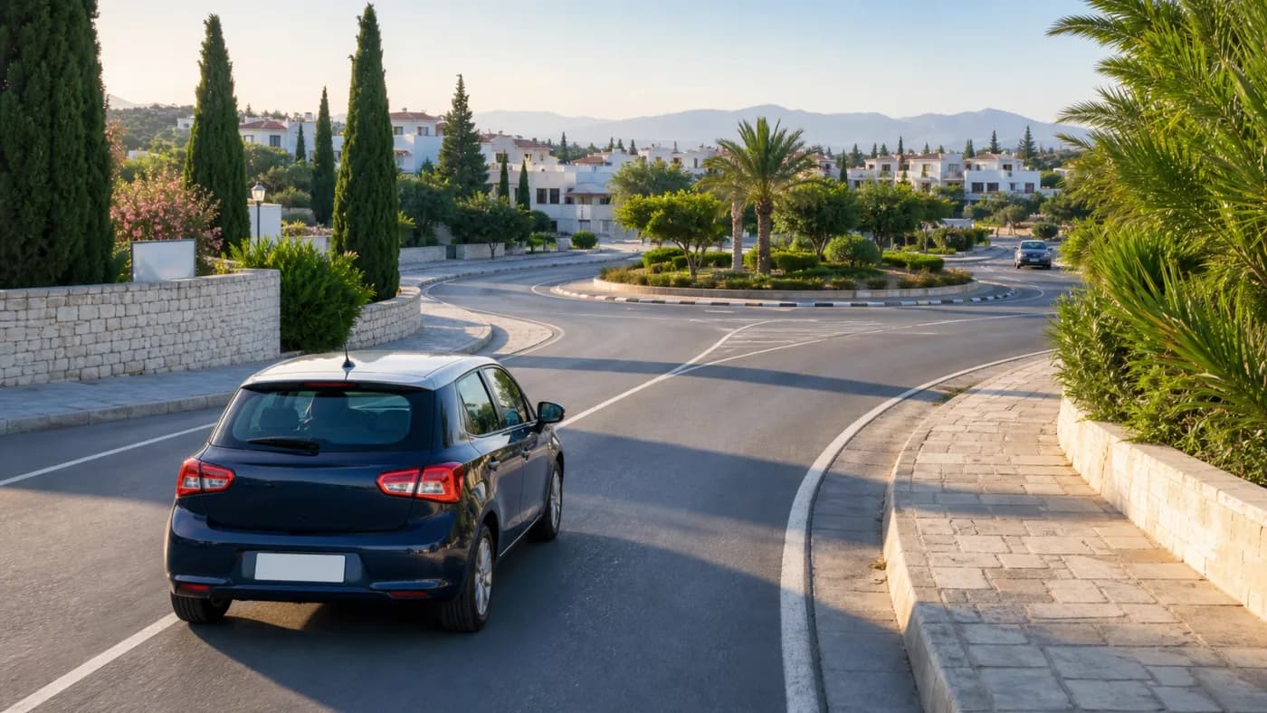 KKTC'de ilk kez araç kullanacaklar için soldan trafik rehberi